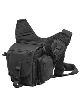 Сумка тактична повсякденна EDC V1 bag Protector Plus black
