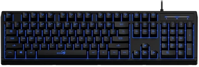 Дротова клавіатура Genius Scorpion K6 USB Black RU з підсвічуванням (31310476102)