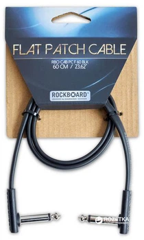 Инструментальный патч-кабель RockBoard RBOCABPC F60 BLK Flat 0.6 м Black