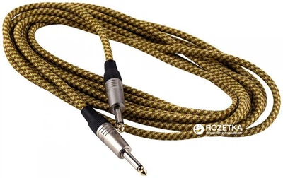 Інструментальний кабель RockCable RCL30203 TC 3 м Gold Tweed (RCL30203 TC D/GOLD)
