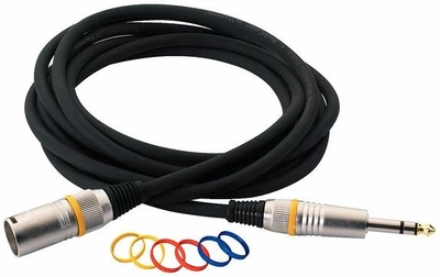 Микрофонный кабель RockCable RCL30383 D6M BA 3 м Black (RCL30383 D6M BA)