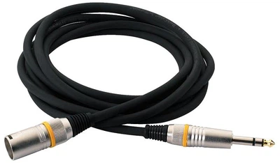 Мікрофонний кабель RockCable RCL30383 D7M BA 3 м Black (RCL30383 D7M BA)
