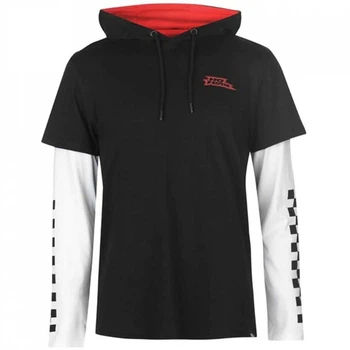 Лонгслив No Fear Long Sleeve Hoody Black, L (46) (10392376)