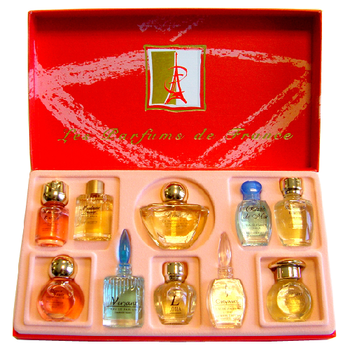 Набор миниатюр парфюмированной воды CHARRIER PARFUMS TOP TEN 57 мл