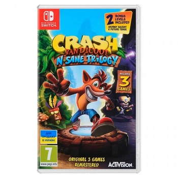 Crash Bandicoot: N. Sane Trilogy (Nintendo Switch, Английская версия)