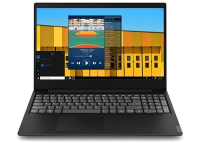 Ноутбук Lenovo IdeaPad S145-15IGM (81MX005URA); 15.6" FullHD (1920x1080) TN LED матовый / Intel Pentium N5000 (1.1 - 2.7 ГГц) / RAM 4 ГБ / SSD 256 ГБ / Intel UHD Graphics 605 / нет ОП / Wi-Fi / Bluetooth / веб-камера / DOS / 1.85 кг / черный