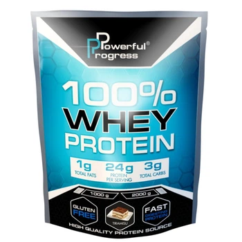 Протеин 100% Whey Protein, 2 кг Тирамису Powerful Progress 000285325