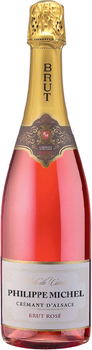 Вино ігристе Philippe Michel Cremant рожеве сухе 0.75 л 12% (3183520701033)