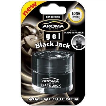 Ароматизатор в машину Aroma Car Gel - Black Jack (63172)