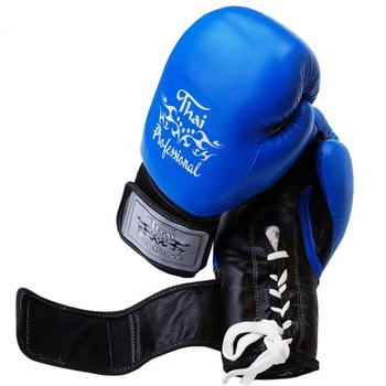 Боксерские перчатки Thai Professional BG5VL (10oz) Синие