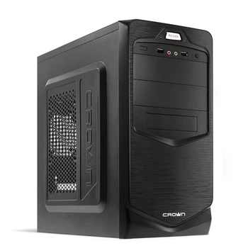 Корпус Crown CMC-401 black с Б/П CM-PS450 office