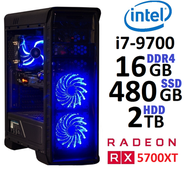 Настольный компьютер Игровой i7 9700 RX 5700 XT
