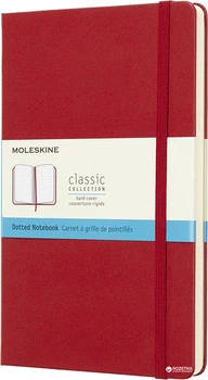Нотатник Moleskine Classic 13 х 21 см 240 сторінок у крапку Червоний (8058341715420)