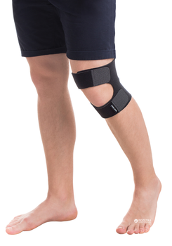 Бандаж для колінного суглоба неопреновий Торос-Груп наколенник Тип-516 Black 1 шт (4820114089151)