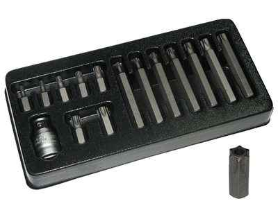 Набір біт 15пр. TORX з поглибленням KingRoy 31564
