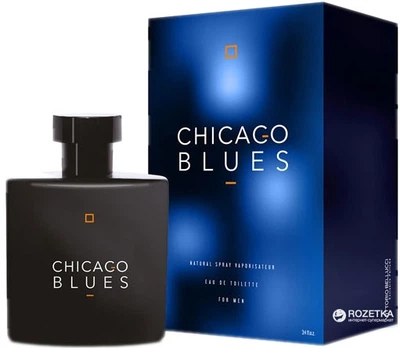 Туалетная вода для мужчин Vittorio Bellucci Exclusive Chicago Blues 100 мл (5907619857559)
