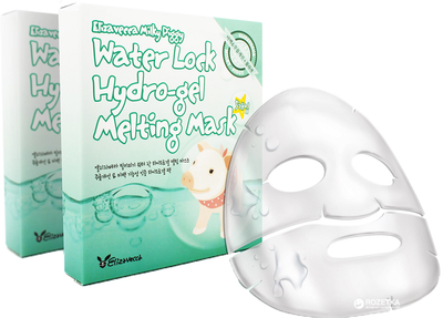 Маска для лица гидрогелевая Elizavecca Milky Piggy Water Lock Hydrogel Melting Mask 30 мл (8809351632654/8809389034376)
