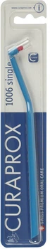 Зубная щетка монопучковая Curaprox CS 1006 Single & Sulcular 6 мм Синяя (CS 1006-01) (7612412271300)