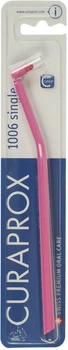Зубна щітка монопучкова Curaprox CS 1006 Single & Sulcular 6 мм Рожева (CS 1006-06) (7612412271300)