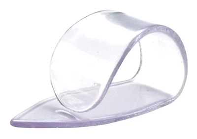 Медиаторы DUNLOP 9035R CLEAR PLASTIC THUMBPICK MEDIUM (12шт)