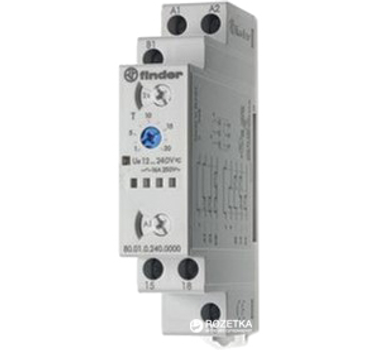 Таймер Finder 1CO 16A 12-240 В (800102400000)