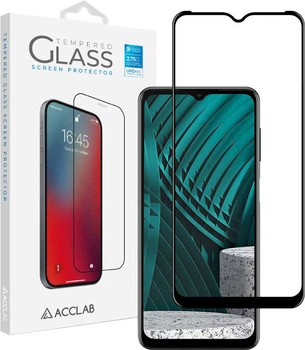 Защитное стекло ACCLAB 9H для смартфона Samsung Galaxy M12/A23 4G/A23 5G/A32 5G Black (1283126510526)