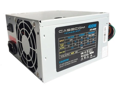 Блок питания для ПК 400W Casecom CM 400 ATX 120mm 2хSATA Bulk ATX