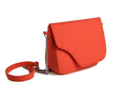 Коралова сумка з повсті на магніті FeltFabricDesign ВМ47 (10006)