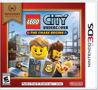 LEGO City Undercover The Chase Begins (3DS, русская версия)