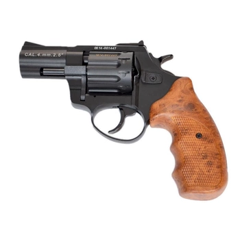 Револьвер Флобера Stalker S 2.5" 4 мм Wood (барабан силумин)