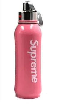 Термос вакуумний з чашкою Supreme 4786 800мл, рожевий