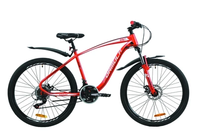 Велосипед гірський (спортивний) 26" Formula Kozak 2020 рама 17.5" червоний на зростання 160-180 см (OPS-FR-26-412)