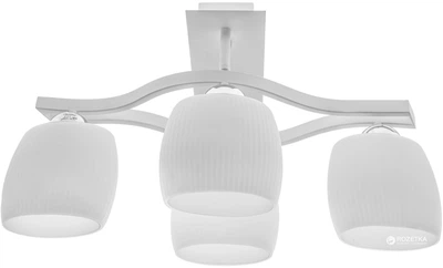 Люстра Brille BR-01 462S/4 E27 WH (23-068)