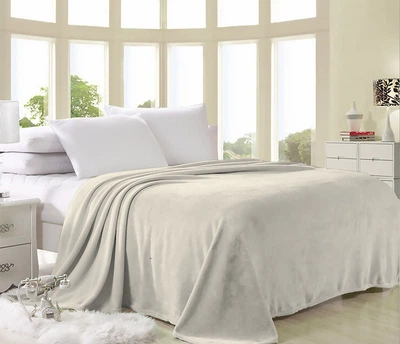 Плед-покрывало Ecotton 150х220 N-11-0104 Молоко (Покрывало 150*220 рис. N-11-0104 Молоко)