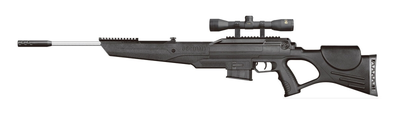 Пневматична гвинтівка Beeman Bison Gas Ram, 4,5 мм 330 м/с, Оптичний приціл 4х32 (1078GP)