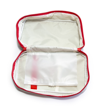 Домашня аптечка-органайзер для зберігання ліків і таблеток First Aid Pouch Large Сірий (1002160-Gray-0)