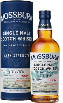 Виски Mossburn Vintage Casks No3 Blair Atholl Distillery 10 Y.О. 0.7 л 59.8% (5060033847138)