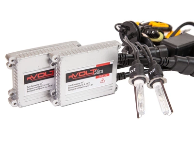 Комплект ксенона rVolt slim 35W 9-16V Zax ceramic H3 4300K