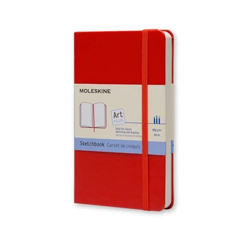 Блокнот Moleskine Art карманный 9х14 см для Набросков Красный (9788862930307)
