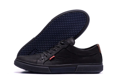 Мужские кожаные кеды Lev Classic LSX50 Black Р. 41