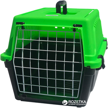 Контейнер-переноска для собак і кішок Ferplast Atlas 10 El 48х32.5х29 см до 5 кг Салатовий (73007199IO-Lettuce)