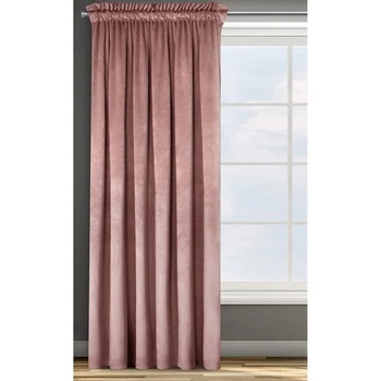Дизайнерская штора EuroFirany DESIGN 91 ROSA 135 х 300 см (5903571075475) розовая