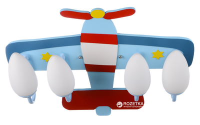 Люстра в дитячу Brille KL-413C/4 E27 BL (22-094)