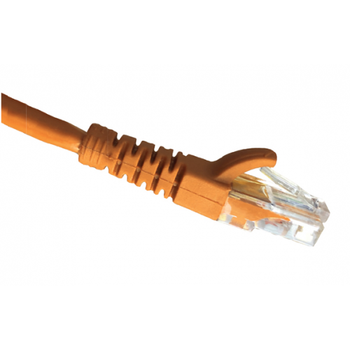 Патч-корд OK-net Кат.6 UTP 24AWG LZ0H Оранжевый 1м