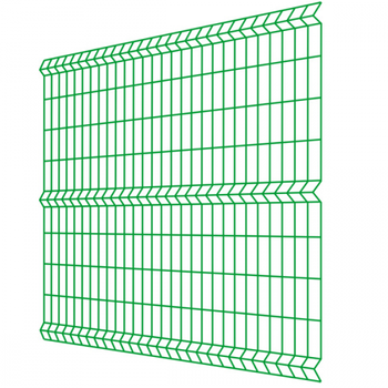 Секция ограждения Заграда Эко Стандарт высота 1,53м длина 2,5м ф3+4(оц+ПВХ) ячейка 50х200мм