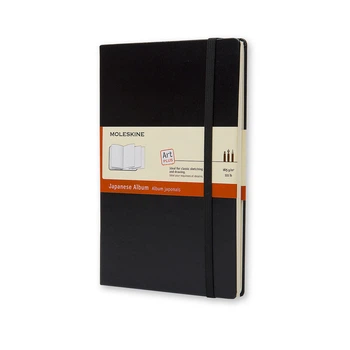 Блокнот Moleskine Art средний 13х21 см Японский Черный (9788862933094)