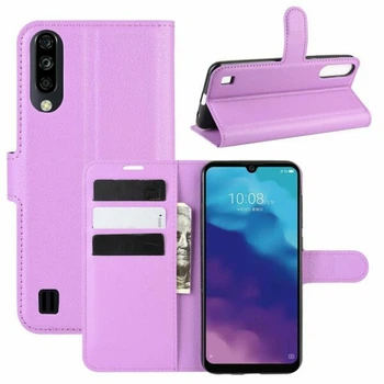 Классический чехол-книжка Deexe Book Type для ZTE Blade A7 (2020) 32GB - Purple