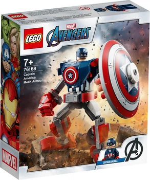 Lego Super Heroes Робоброня Капитана Америки 76168