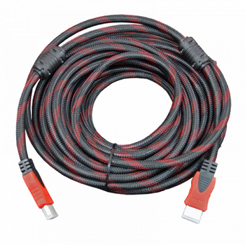 Кабель Kronos HDMI - HDMI 15 м v.1.4 усиленная обмотка с фильтрами