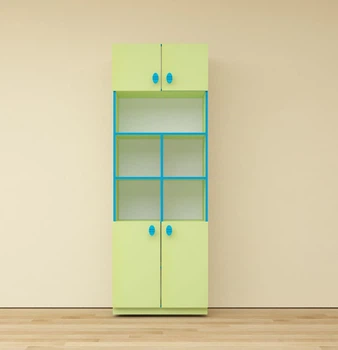 Шкаф в детскую комнату MebTeh ШД6-ЗВ (80 x 196 х 46 см)